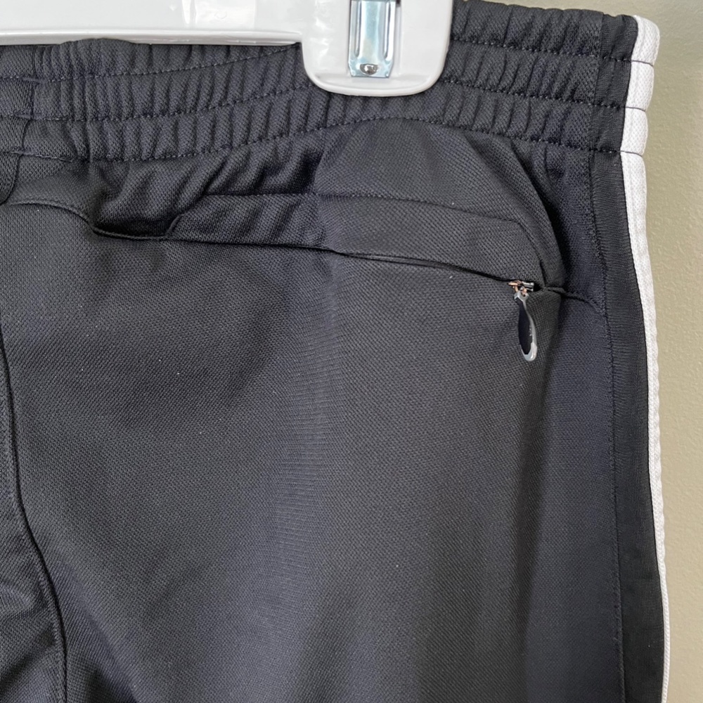 Adidas 3 Stripe Black Track Pant/Size Medium - Picture 6 of 7